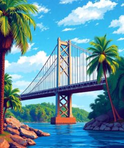 Under Palms Paint Numbers