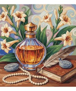 Perfume And Antique Tuberose Paint By Numbers
