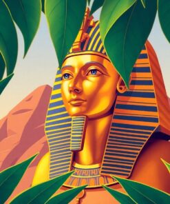 Oasis Leaves Paint Numbers