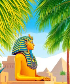 Palm Fronds Paint Numbers