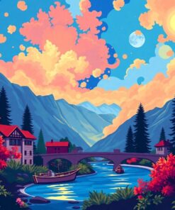 Jungle Monsoon Paint Numbers