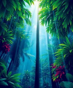 Canopy Light Paint Numbers