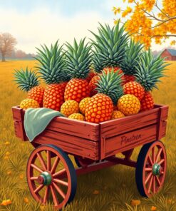 Vintage Wagon Paint Numbers