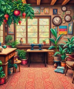 Jungle Scraps Paint Numbers