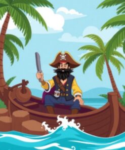 Tropical Shores Paint Numbers