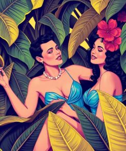 Banana Leaves Paint Numbers