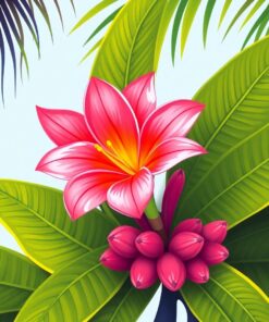 Resting Pandanus Paint Numbers