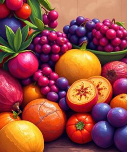 Desert Fruits Paint Numbers