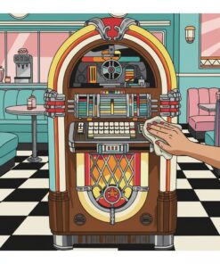 Polishing The Vintage Wurlitzer Paint By Numbers