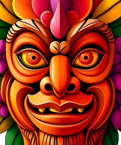 Face Bloom Paint Numbers