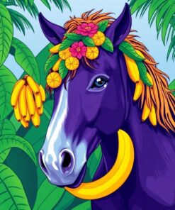 Tropical Bananas Paint Numbers