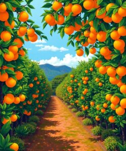 Citrus Grove Paint Numbers