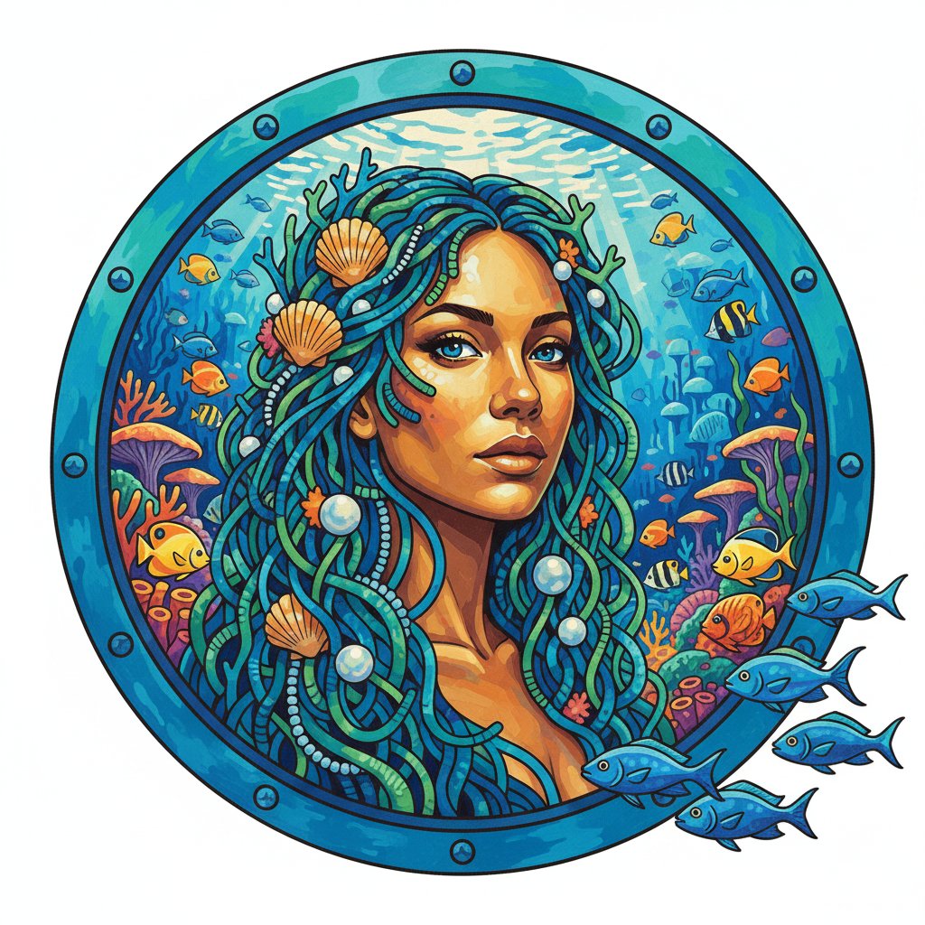 porthole-gaze-tropical-siren-paint-by-numbers-kit