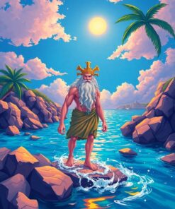 Tropical Skies Paint Numbers