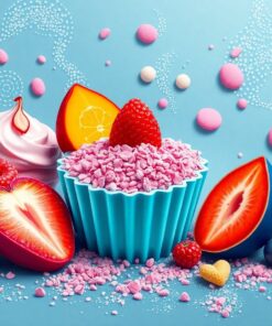 Powdered Realistic Exotic Sweets Paint By Numbers