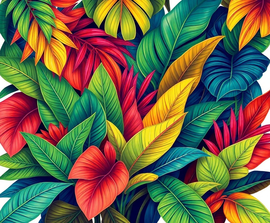 pressing-among-tropical-leaves-paint-by-numbers-kit