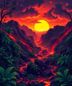 Jungle Floor Paint Numbers