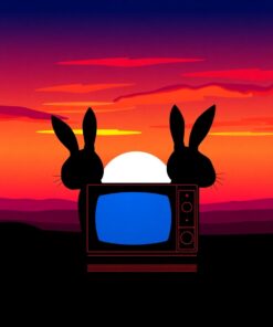 Sunset Silhouette Paint Numbers