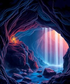 Cavern Glow Paint Numbers