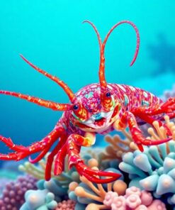 Coral Crustacean Paint Numbers