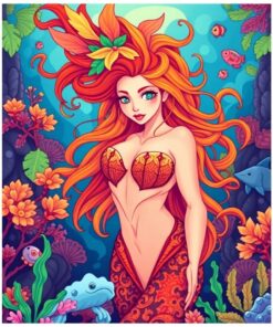 Reef Siren Paint Numbers