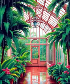 Tropical Ironwork Paint Numbers