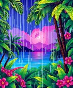 Tropical Lanai Paint Numbers