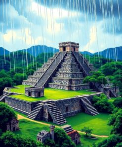 Zapotec Ruins Paint Numbers