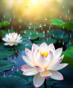 Realistic Lotus Paint Numbers