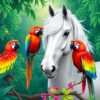 Mare Macaws Paint Numbers