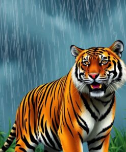 Bengal Tiger Paint Numbers