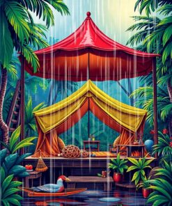 Safari Tent Paint Numbers