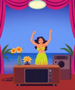 Hula Show Paint Numbers