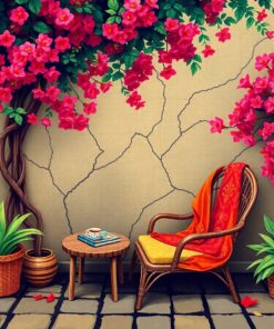 Rattan Seat Forgotten Novel Paint By Numbers