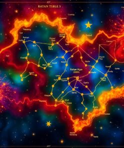Constellation Map Paint Numbers