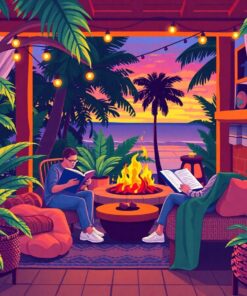 Tropical Hearth Paint Numbers