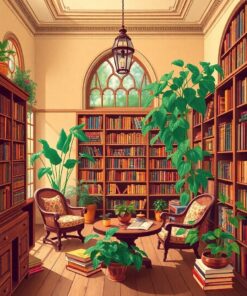 Vintage Pothos Paint Numbers