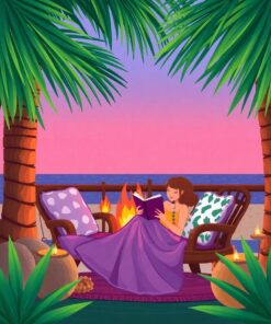 Palm Fronds Paint Numbers