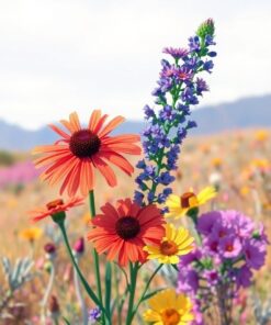 Desert Wildflowers Paint Numbers