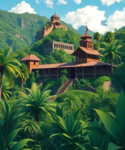 Jungle Outpost Paint Numbers