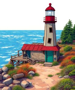 Coastal Roost Paint Numbers