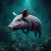 Realistic Abyssal Ocean Swine Paint By Numbers