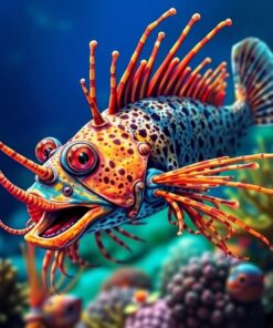 Abyssal Ratfish Paint Numbers