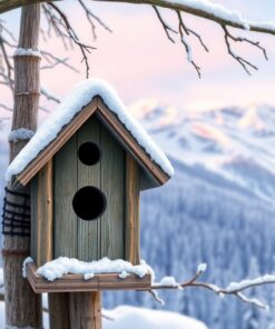 Bamboo Birdhouse Paint Numbers