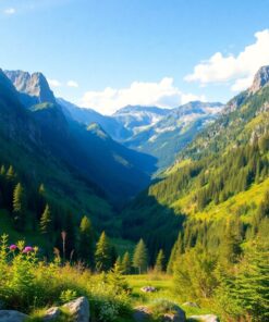 Valley Greenery Paint Numbers