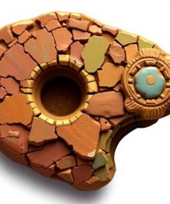 Realistic Ancient Metate Artifact Paint By Numbers