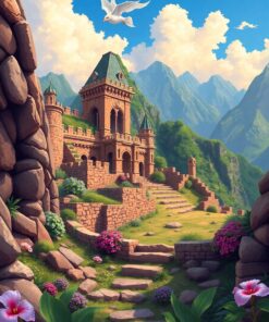 Orchid Ruins Paint Numbers