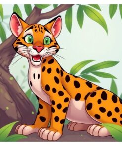 Jungle Cat Paint Numbers