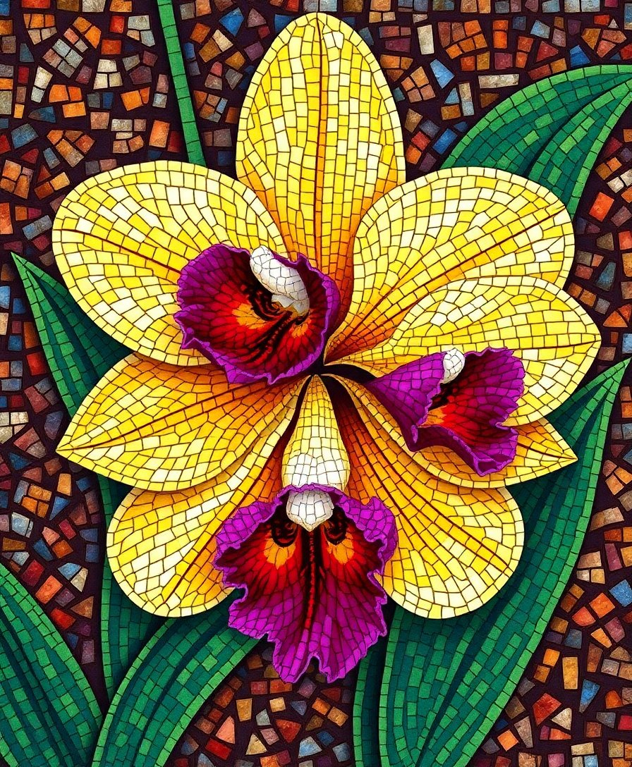 Byzantine Orchid Paint Numbers Byzantine Orchid Paint Numbers