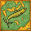 Realistic Antique Eel Map Paint By Numbers